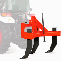 Cultivateur agricole à trois points 2025, charrue profonde, sous-soleuse, machinerie agricole, déchiqueteur, sous-soleuse profonde pour tracteur