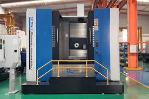 Hmg80 ba đường sắt CNC phay Máy trung tâm đầy đủ bánh cấu trúc cho kim loại nặng gia công và cắt - Product Image 2