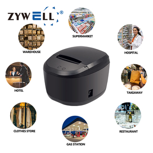 Nhỏ POS 80 58 Mét Máy in hóa đơn nhiệt màu đen màu xám USB + ETHERNET 80 mét POS Vé máy in - Product Image 5