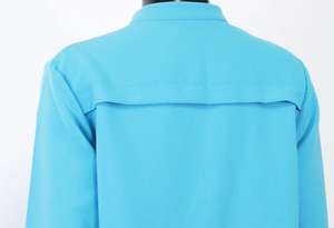 Robe à Manches Longues à Boutons Magnétiques Dissimulés, Uniforme de Personnel Féminin pour Hôpital Clinique, Style Musulman, Robe Médicale - Product Image 4