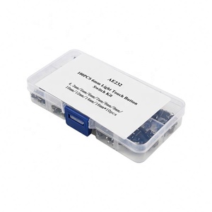 100PCS 6Mm Tact Switch <b>ON</b>/Off Tactile Push Button Mini <b>Touch</b> Switch Assorted Starter Kit - Product Image 3