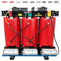 Transformateur sec à résine coulée 25000 kVA 25 MVA, 20 kV à 6,3 kV, Dyn1, 6 % d'impédance, IEC60076, Fourniture d'usine