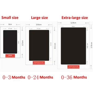 Không độc hại dễ dàng để làm sạch đa Màu bé tay in dấu chân mực Pad - Product Image 4