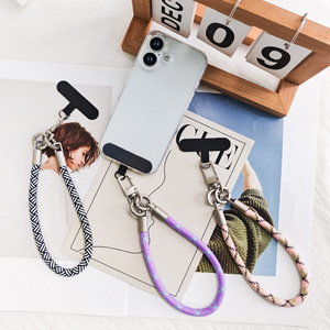 สายคล้องโทรศัพท์<span class=keywords><strong>มือ</strong></span>ถือแบบหมุนได้ สีพื้น ยี่ห้อ Lulin ปรับความยาวได้ 30 ซม. สายคล้องข้อมือแบบสั้น สำหรับทุกเพศ พร้อมคลิปล็อคในตัว ป้องกันการลื่นหลุด - Product Image 3