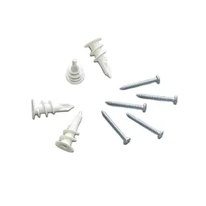 High Quality 14x32 Nylon Anchor Self-Drill Plasterboard Plug 1 Tip Anchors