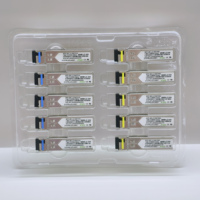 Émetteur-récepteur SFP Bidi 1.25G 20km Module SFP à fibre unique LC monomode avec Tx1310/Rx1550nm pour réseaux 4G et Wi-Fi