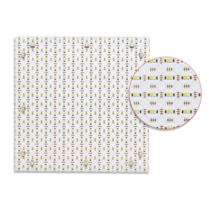 Panneau LED US Market CCT SMD2835 450LEDs/Feuille DC24V 2700K-6500K 120 °   Ra80/90/95 2-LED Cut 300*300mm Éclairage décoratif d'intérieur - Product Image 4