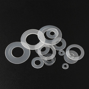 Arandelas Planas Ultrafinas de Nylon Estándar para Fabricantes de Fijaciones, Tamaños Métricos Variados M2 M3 M4 M5 M6 M12 - Product Image 2