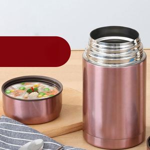 Lonchera Térmica de Acero Inoxidable de Doble Pared, Recipiente para Cocinar al Vapor, para Papillas, Regalos Promocionales Empresariales - Product Image 6