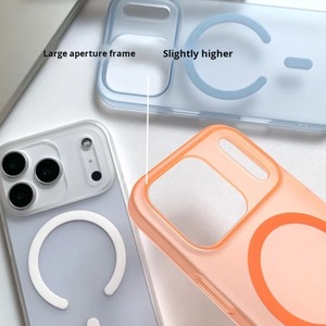 เคสโทรศัพท์มือถือ SmartjoyHot รุ่นขายดี PC Matte Frosted Magnetic สำหรับ iPhone 17 16 15 Pro Max  บางเฉียบ แข็งแรง - Product Image 4
