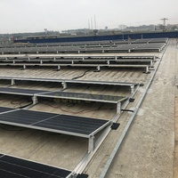 Sunforson Personnaliser Europe Utilisé Toit Plat De Montage Rayonnage PV Support Ballast Structure Panneau Solaire Montage