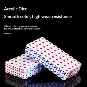 Barra per scuotere i dadi Dice Sieve, Accessori KTV, Tazza grande per lanciare i dadi, Materiale ABS, Angoli arrotondati, Effetto venato colorato - Product Image 4