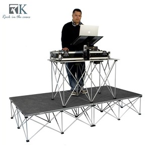 Portable Aluminum <b>Stage</b> Modular Quick Assemble Event <b>Stage</b> <b>Platform</b> for Outdoor Concert Wedding Party - Product Image 3