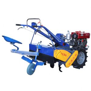 <b>Walking</b> Tractor 2WD 15-Horsepower Diesel Rotary Tiller Gear Drive Hand-Guided Complete Farm <b>Machine</b> - Product Image 1