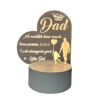 Lampe de table LED à commande tactile en acrylique avec base en ABS, alimentée par USB, blanc chaud, design moderne pour la chambre à coucher, veilleuse et décoration de la pièce