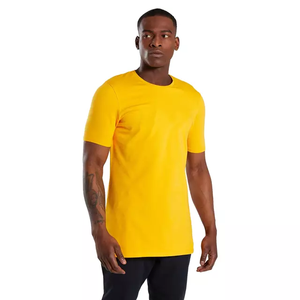 Camisetas de manga corta de algodón de los hombres de cuello en O de hombre T camisas barato - Product Image 6