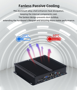 Valano IC01-A 工业迷你电脑 Intel J6412 4 COM 6 USB 双 LAN 无风扇坚固型嵌入式盒式电脑 Windows 10 - Product Image 6