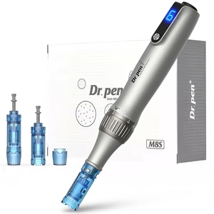 Dr.Pen <span class=keywords><strong>Ultima</strong></span> M8S, Pluma de Microagujas Profesional Inalámbrica, <span class=keywords><strong>Dermapen</strong></span> de 0.5mm para Eliminar Arrugas, Tratamiento del Acné, Crecimiento de la Barba - Product Image 1