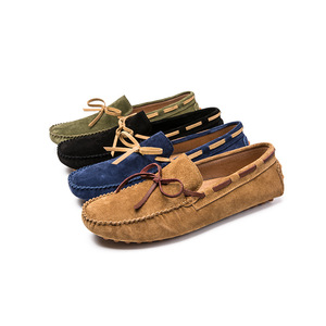 Nouvelles Chaussures de Ville Décontractées Classiques pour Hommes en Cuir Véritable Respirant et <span class=keywords><strong>Daim</strong></span>, Semelle Souple, Vente en Gros - Product Image 6