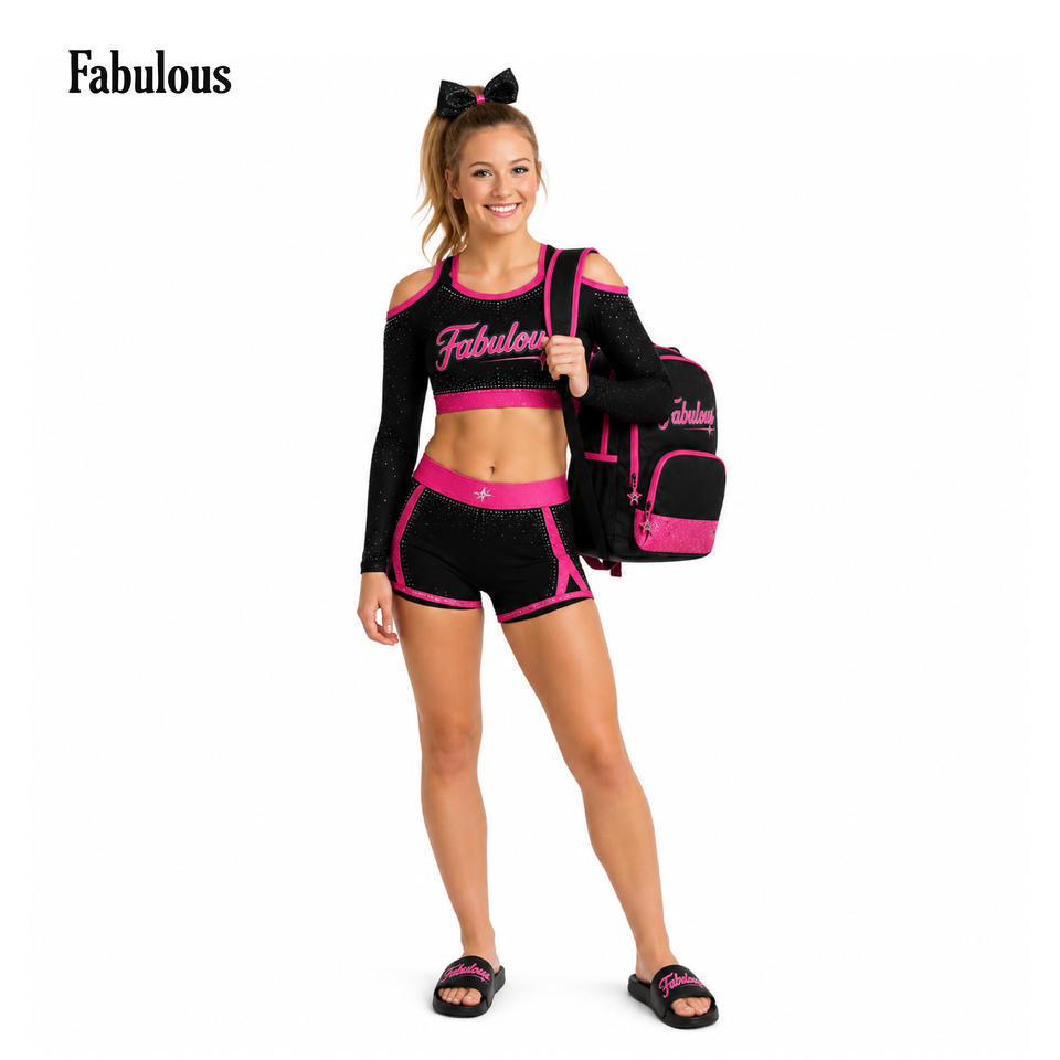 Custom Cheer Practice Wear Rhinestones All Star Cheerleading Practice ...