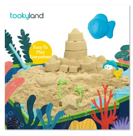 2022 Neues Magic Star Sand Playkit-Das Paradise Game Spielzeug für Kinder Kunst handwerk für Mädchen und Jungen