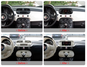 10.0 WIFI DPS navigazione GPS 1 Din autoradio Stereo lettore Android auto Multi-<span class=keywords><strong>punto</strong></span> capacitivo per 500 <span class=keywords><strong>FIAT</strong></span> - Product Image 6