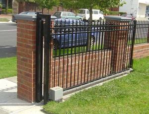 Thương mại chiến tranh Trung Quốc nhà máy nhà phía trước cổng thiết kế hàng rào lưới mắt cáo cổng Chính thiết kế hình ảnh - Product Image 5