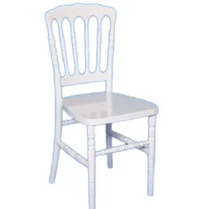 实木拿破仑椅子Chiavari椅子多功能活动家具，用于室外和室内婚礼活动