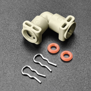 Juraに対応したL型ウォーターサーモブロックコネクタ全自動コーヒーメーカー用流体管 - Product Image 1