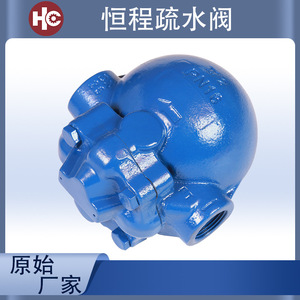 Soupape hydraulique à levier en fonte ductile FT14 PN16, piège à vapeur à flotteur, fileté, économie d'énergie - Product Image 4