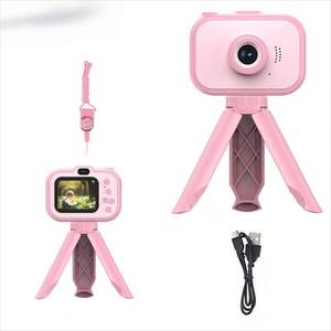 Caméra numérique pour bébé Y6 pour enfants, adolescents, garçons, filles, écran 2,4 pouces, photographie en un clic, design léger et adapté aux enfants, mini vidéo - Product Image 1