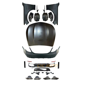 1:1 Bodykit largo W213 E63S AMG stile Bodykit completo aggiornamento per <span class=keywords><strong>Mercedes</strong></span> classe <span class=keywords><strong>E</strong></span> W213 E63S <span class=keywords><strong>2016</strong></span> 2017 2018 2019 - Product Image 4
