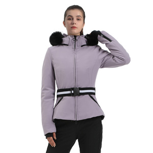 Chaqueta de Esquí Impermeable, Cortavientos y Transpirable para Mujer, con Cierre, para Montañismo y Esquí - Product Image 3