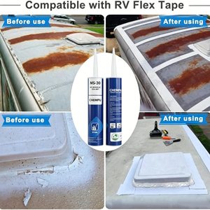 Colle adhésive imperméable pour panneaux de caravane et <span class=keywords><strong>camping</strong></span>-<span class=keywords><strong>car</strong></span>, réparation de toiture de VR - Product Image 5
