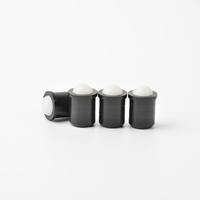 Goupille de positionnement à ressort en plastique POM, longueur personnalisée, à pression, à bille, non-marante, pour meubles et boîtiers électroniques