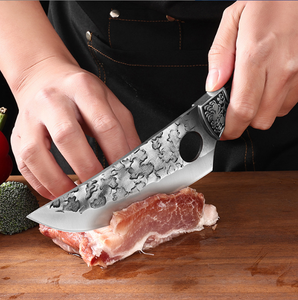 <span class=keywords><strong>Couteau</strong></span> de <span class=keywords><strong>boucher</strong></span> en acier inoxydable forgé JYTD10011 gaine de désossage forgée à la main pour la coupe de fruits de poisson d'os de viande - Product Image 6
