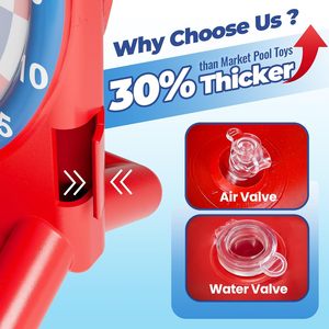 เป้าโยนเป่าลมขนาดใหญ่ JOSEN วัสดุ PVC มาตรฐาน EN71 ทนทาน สำหรับเด็ก เล่นเกมส์น้ำ - Product Image 4