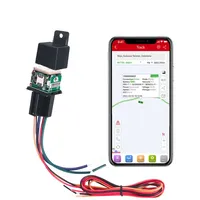 Traqueur de véhicule GPS Autosali GT09 4G avec relais arrêt du moteur à distance via SMS et plate-forme IOT sans commande GPRS
