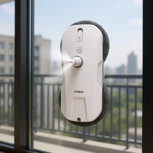 Limpiador de Ventanas Eléctrico Fmart, Herramienta de Limpieza de Doble Cara con Pulverizador de 750 mAh para Uso Doméstico - Product Image 2