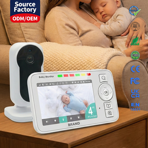 Secured Non-<b>WiFi</b> Video Baby Monitor with 390 m Long-Range Transmission, Night Vision, and Private Infant Monitoring - Product Image 1