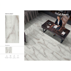 Modern Polished Glazed Porcelain <b>Tiles</b> 600x1200mm Luxury Floor Wall <b>Tiles</b> For Bathroom Kitchen Living Room - Product Image 5