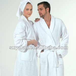 100% algodón paño de terry hotel <span class=keywords><strong>albornoces</strong></span> - Product Image 2