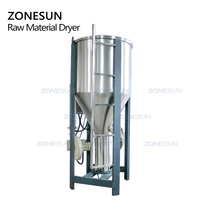 ZONESUN ZS-HG300A udara panas plastik bahan baku Hopper pengering granul bubuk kopi kacang pencampuran dan mesin pengering