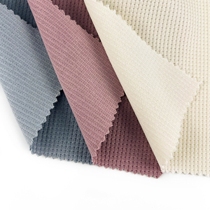 Bán Buôn Thổ Cẩm Jacquard Vải Waffle Bông Cảm Ứng Dệt <span class=keywords><strong>Polyester</strong></span> Spandex Kéo Dài Vải Telas Cho Hoodies - Product Image 4