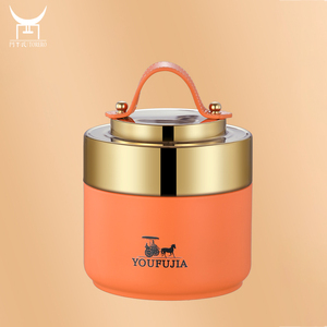 304 thép không gỉ thực phẩm bảo quản nhiệt nồi Hộp Ăn Trưa bình bếp Nồi hai lớp chân không cách nhiệt Hộp Ăn Trưa - Product Image 6