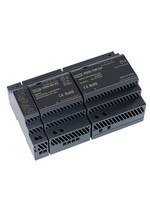 MEVEICH Fuente de Alimentación Conmutada de Alta Precisión Mwish Hdr-30-12 30W 12V 2A para Equipos de Comunicación, Montaje en Riel DIN