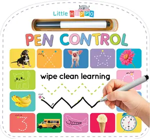 Children's Novelty Learning Board Book Write Pen Write Clean Book Educational Board book