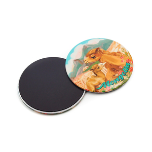 <span class=keywords><strong>Foto</strong></span> personalizzata 75Mm 58Mm magnete con bottone rotondo fornisce 3 pollici forte pulsante di Ferrite piastra per frigorifero con <span class=keywords><strong>stampa</strong></span> magnetica personalizzata - Product Image 6
