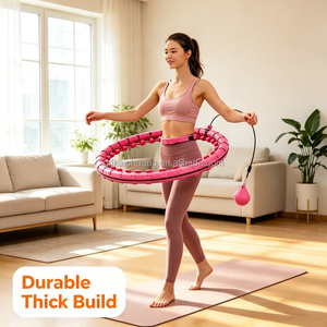 Hula Hoop Intelligent Lesté Économique <span class=keywords><strong>pour</strong></span> Fitness, Entraînement de la Taille et Perte de Graisse – Idéal <span class=keywords><strong>pour</strong></span> Adultes, Hommes, Femmes, Étudiants, Enfants et Exercices à Domicile - Product Image 5