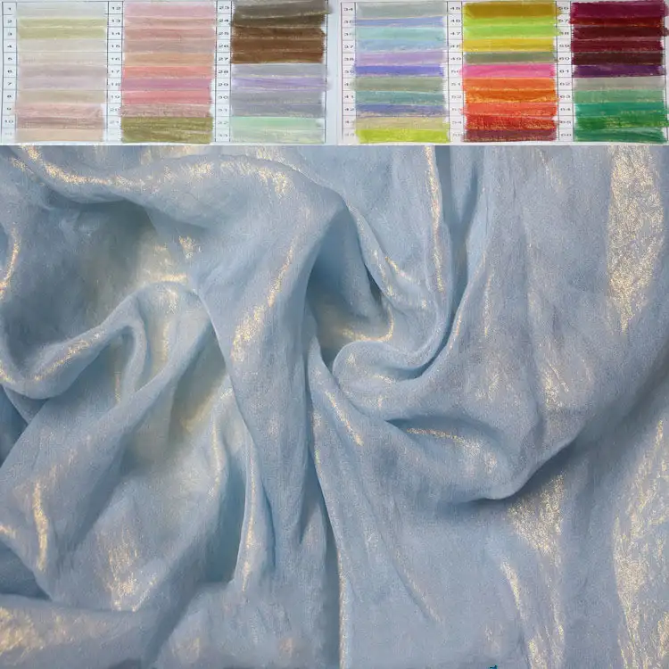 Mousseline de soie à imprimé feuille de polyester, 2 pièces, nouvelle mode pour robe de soirée, écharpe, jupes, tissu floral imprimé, en mousseline de soie